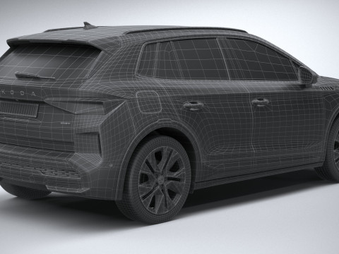 Skoda Elroq Sportline 2025 3D मॉडल