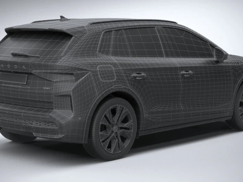 Skoda Elroq Sportline 2025 3D Model