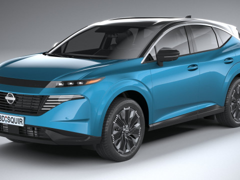 Nissan Murano 2025 3D मॉडल
