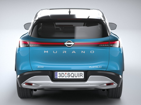 Nissan Murano 2025 3D मॉडल