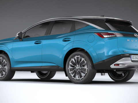 Nissan Murano 2025 3D मॉडल