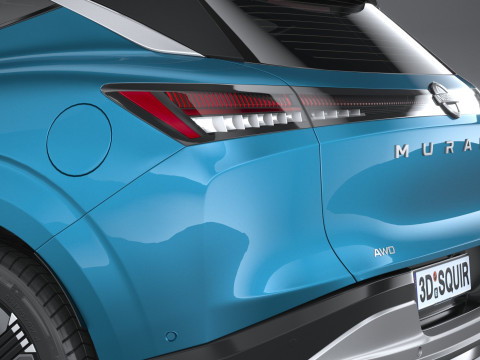 Nissan Murano 2025 3D मॉडल