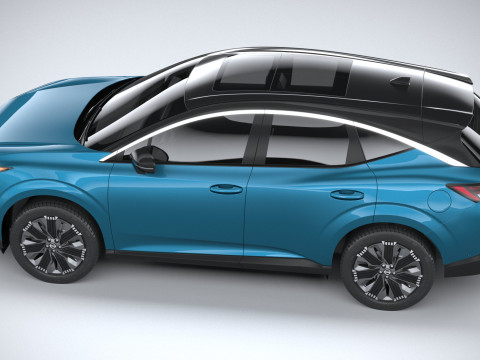 Nissan Murano 2025 3D मॉडल