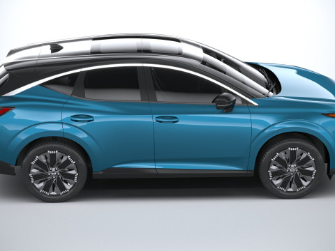 Nissan Murano 2025 3D मॉडल