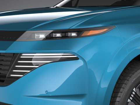Nissan Murano 2025 3D मॉडल