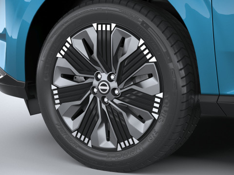 Nissan Murano 2025 3D मॉडल
