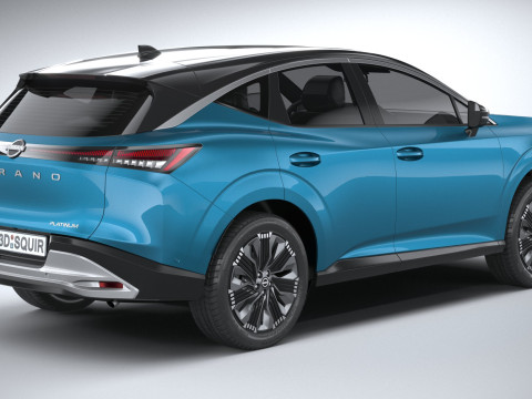 Nissan Murano 2025 3D मॉडल