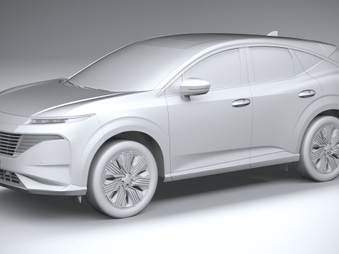 Nissan Murano 2025 3D मॉडल