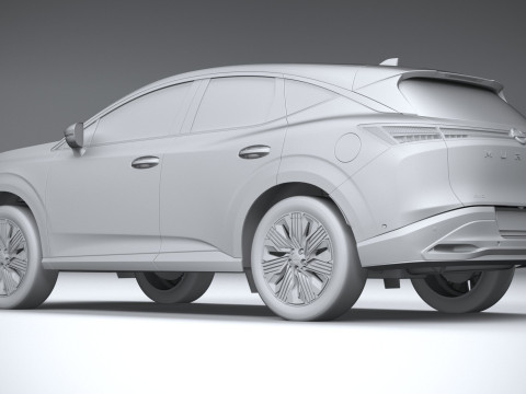 Nissan Murano 2025 3D मॉडल