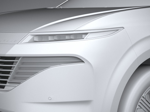 Nissan Murano 2025 3D मॉडल
