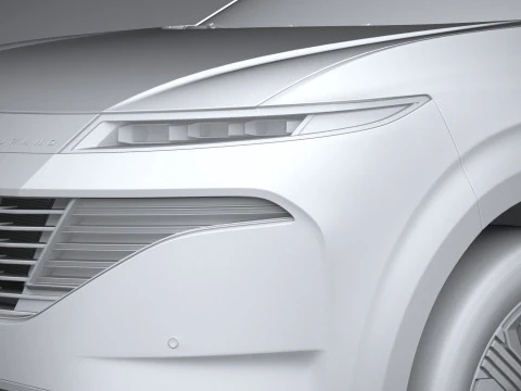 Nissan Murano 2025 3D Model