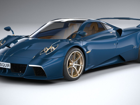 Pagani Huayra Epitome 2024 3D Model