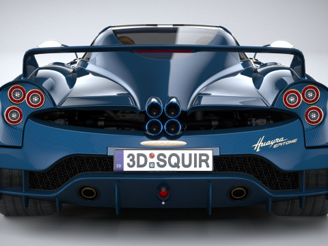 Pagani Huayra Epitome 2024 3D Model