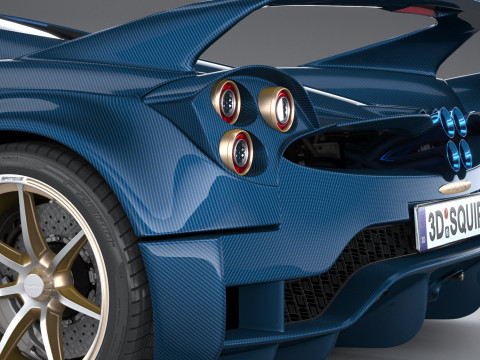 Pagani Huayra Epitome 2024 3D Model