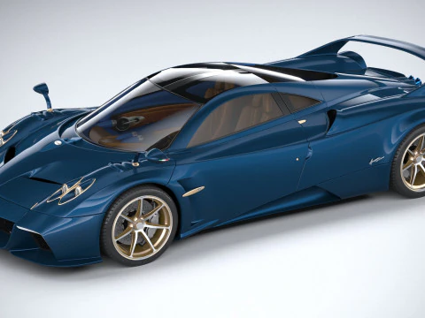 Pagani Huayra Epitome 2024 3D Model