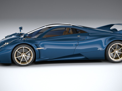 Pagani Huayra Epitome 2024 3D Model