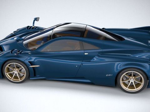 Pagani Huayra Epitome 2024 3D Model