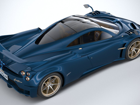 Pagani Huayra Epitome 2024 3D Model