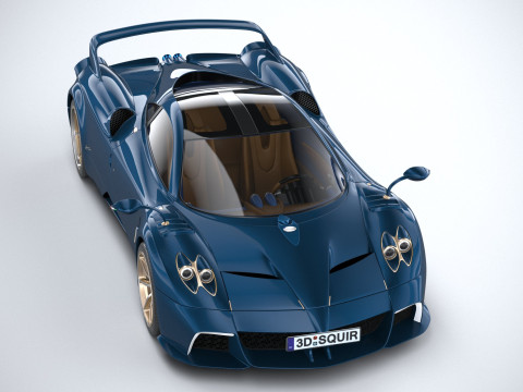 Pagani Huayra Epitome 2024 3D Model
