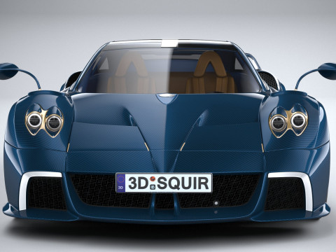 Pagani Huayra Epitome 2024 3D Model