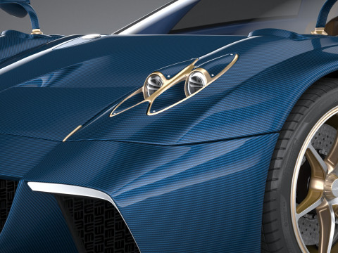 Pagani Huayra Epitome 2024 3D Model