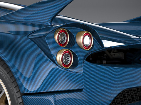Pagani Huayra Epitome 2024 3D Model