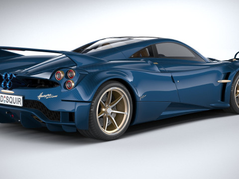Pagani Huayra Epitome 2024 3D Model
