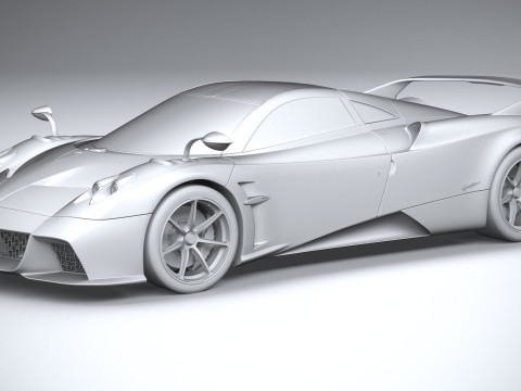 Pagani Huayra Epitome 2024 3D Model