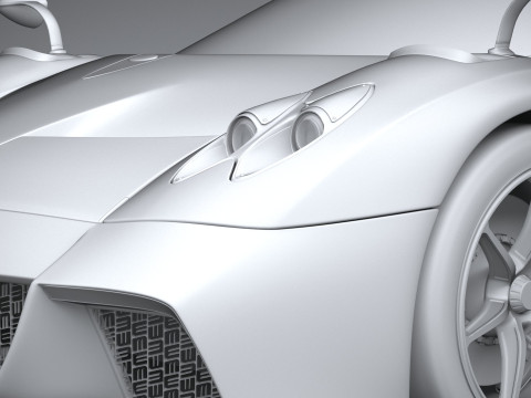 Pagani Huayra Epitome 2024 3D Model