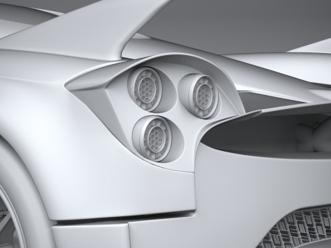 Pagani Huayra Epitome 2024 3D Model