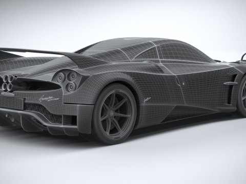 Pagani Huayra Epitome 2024 3D Model