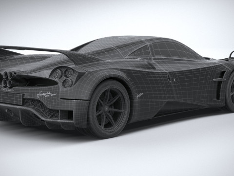 Pagani Huayra Epitome 2024 3D Model