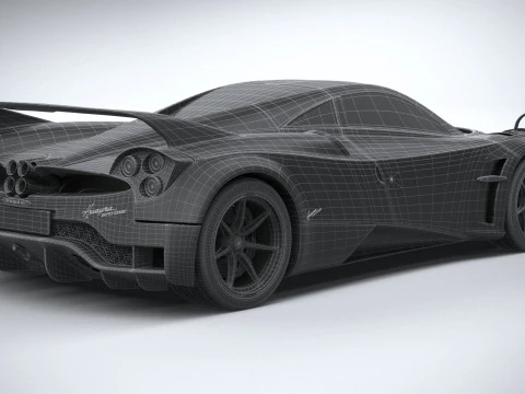 Pagani Huayra Epitome 2024 3D Model