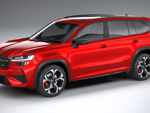 Skoda Kodiaq RS 2025 3D Model