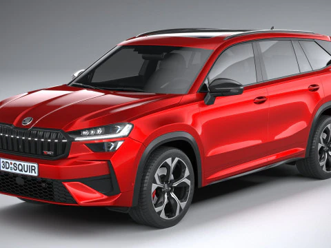 Skoda Kodiaq RS 2025 3D Model