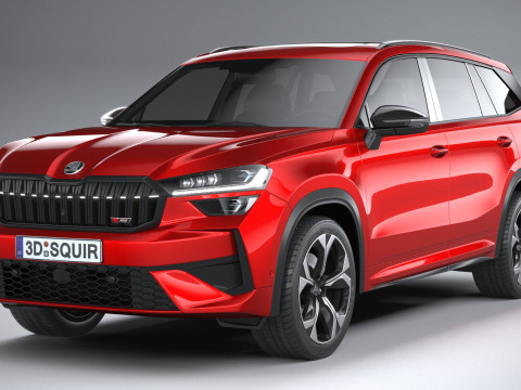 Skoda Kodiaq RS 2025 3D Модель