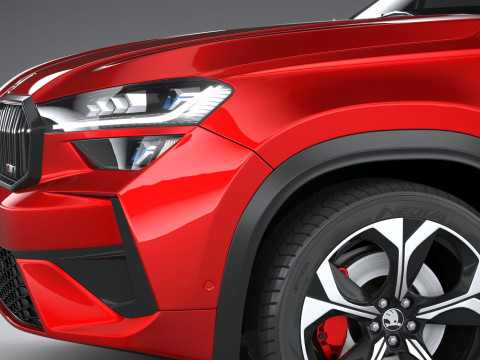 Skoda Kodiaq RS 2025 3D Модель