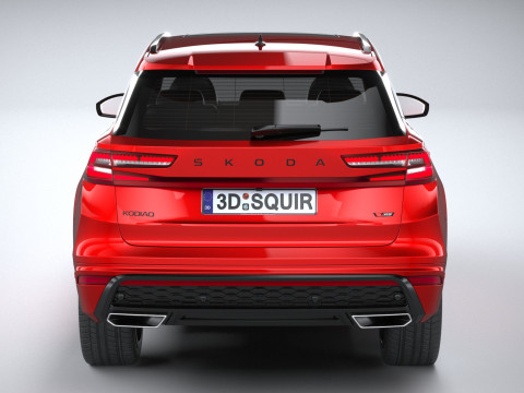 Skoda Kodiaq RS 2025 3D Модель