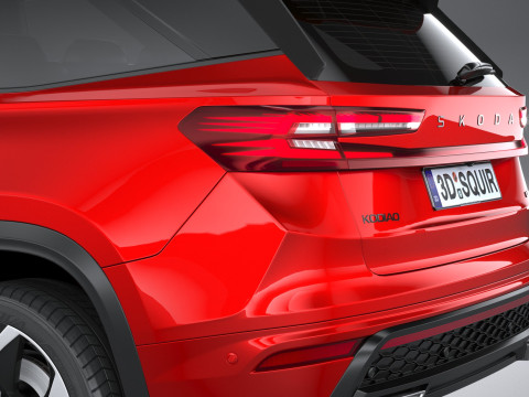 Skoda Kodiaq RS 2025 3D Модель