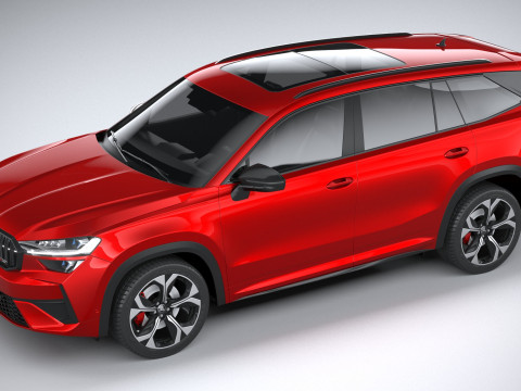 Skoda Kodiaq RS 2025 3D Модель