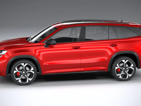 Skoda Kodiaq RS 2025 3D Model