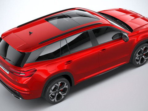 Skoda Kodiaq RS 2025 3D Модель