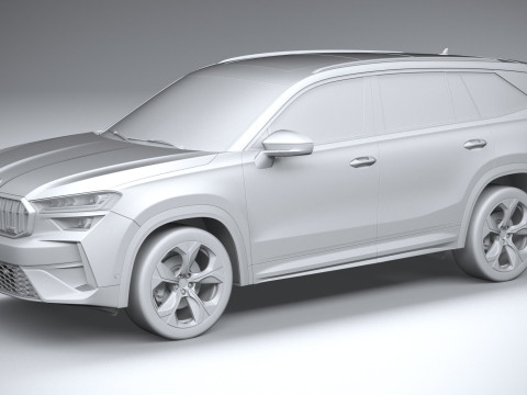 Skoda Kodiaq RS 2025 3D Модель