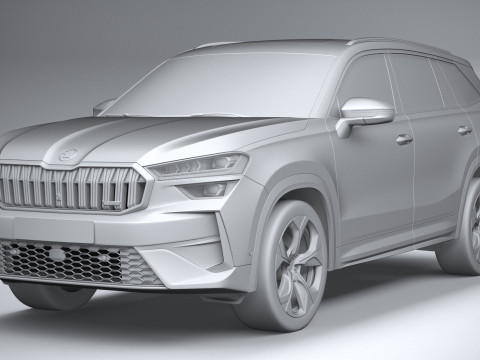 Skoda Kodiaq RS 2025 3D Модель
