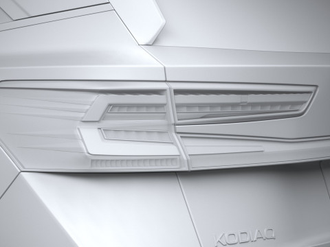 Skoda Kodiaq RS 2025 3D Модель