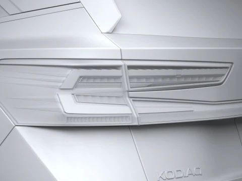 Skoda Kodiaq RS 2025 3D Model