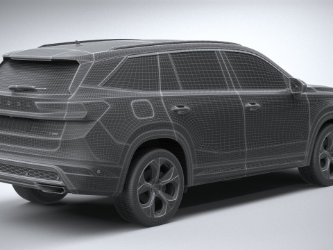 Skoda Kodiaq RS 2025 3D Модель