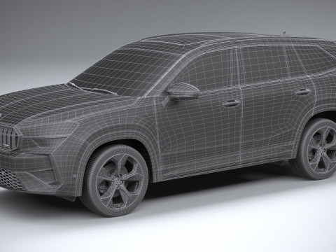 Skoda Kodiaq RS 2025 3D Модель