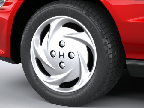 Honda CR-X Del Sol 1992 Model 3D