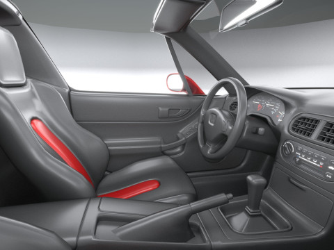 Honda CR-X Del Sol 1992 Model 3D
